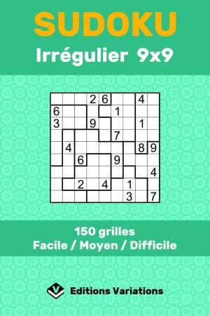 Sudoku Irrégulier 9x9 - 150 grilles