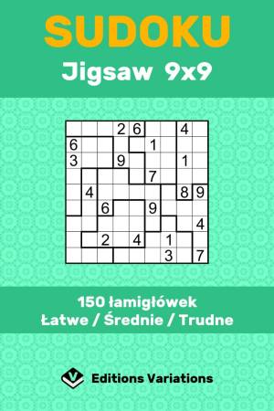 Sudoku Jigsaw 9x9 – 150 łamigłówek